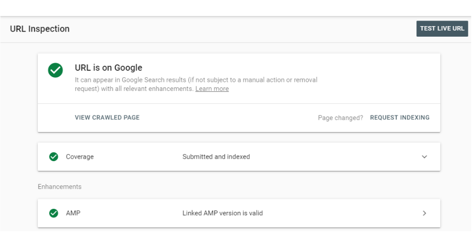 Google Search Console Guide for URL Inspection