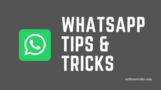 Latest WhatsApp Secret Tips