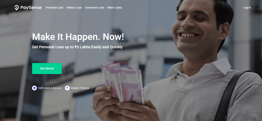 PaySense - personal loan apps in India