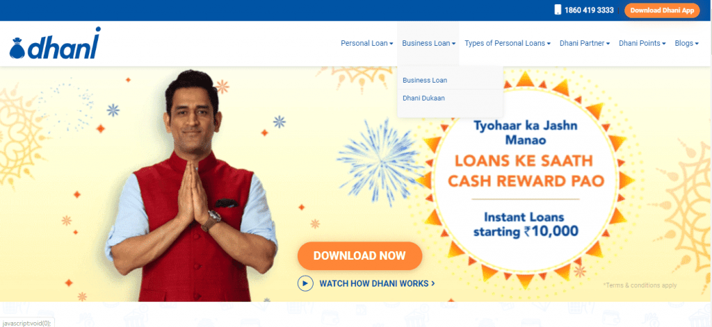 Dhani - Personal Loan Apps in India