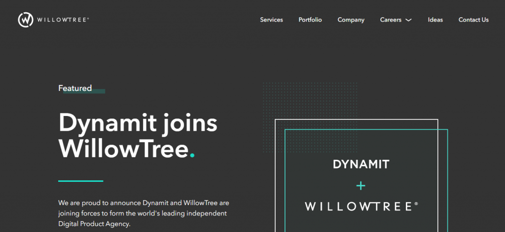 WILLOW TREE - Mobile App Development Companies 2020