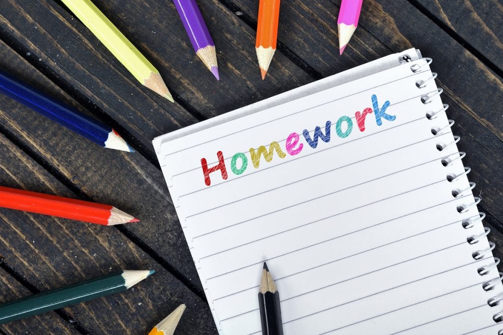 take out your homework