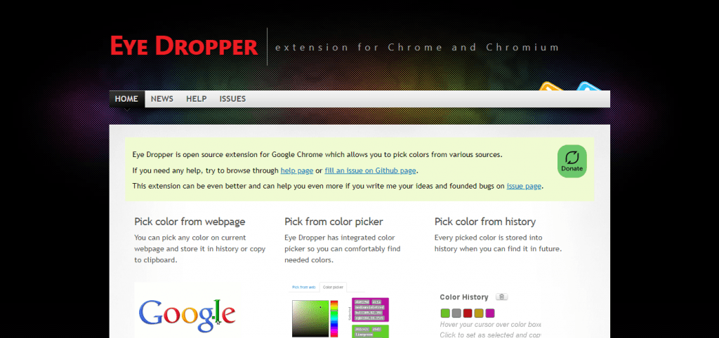 Eye Dropper - Chrome extensions for content marketers