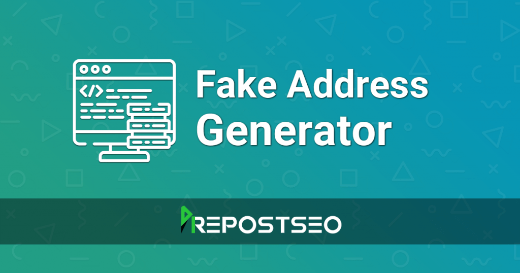 Here are the best random address generator tools for free