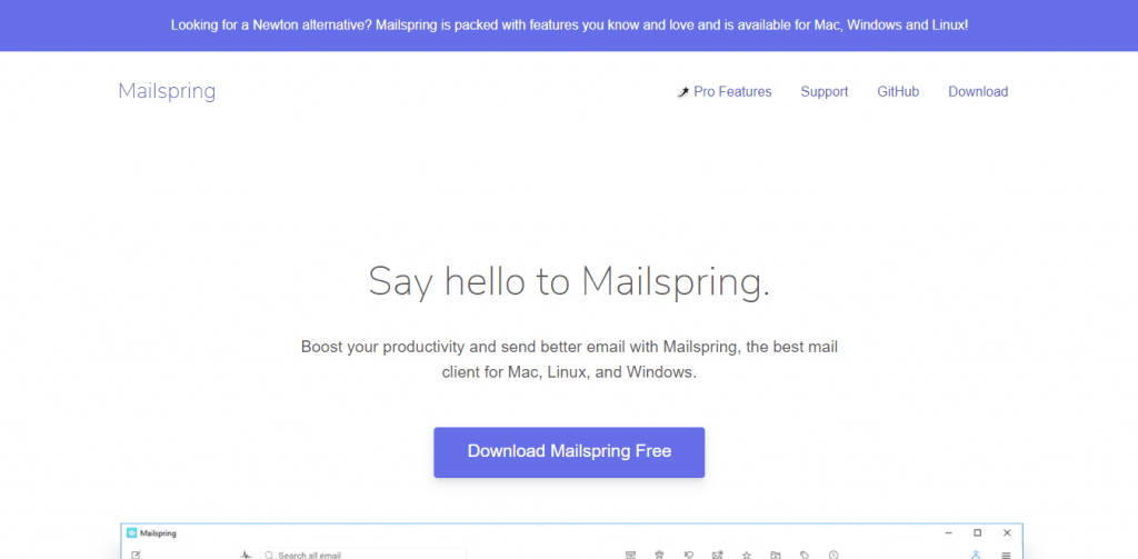 Mailspring - Free email client for Windows