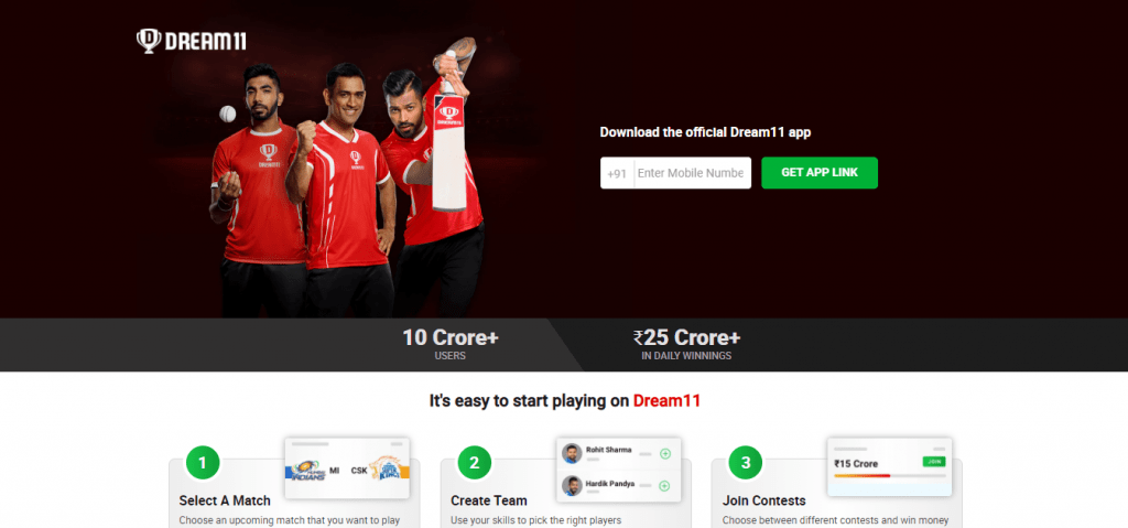 Dream11 - One of the Best Fantasy App in India