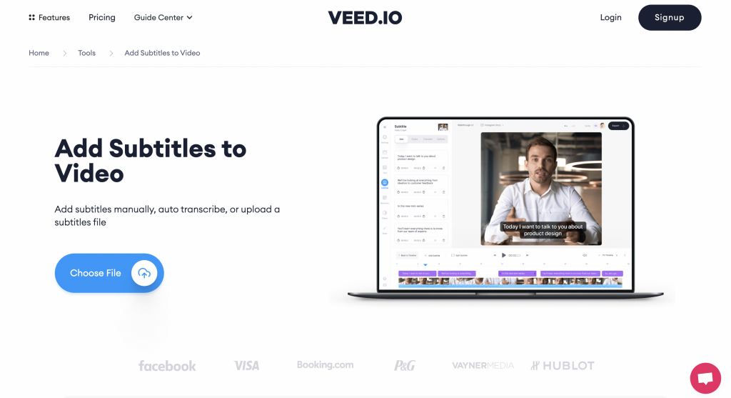 Veed - Online Video Editing Tool