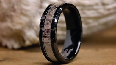 Antler Rings and Tungsten Wedding Bands