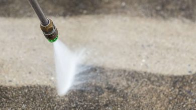 high-pressure cleaning