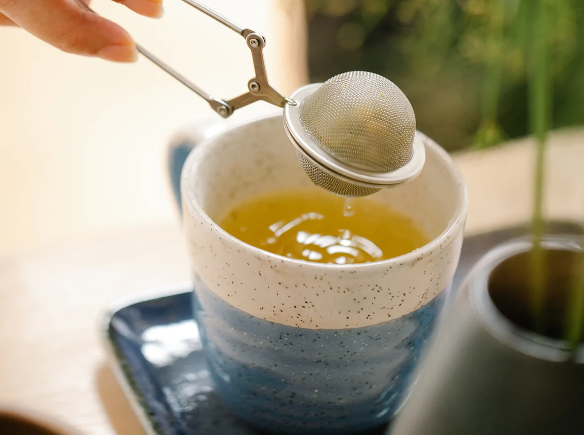 Tea Strainer And An Infuser