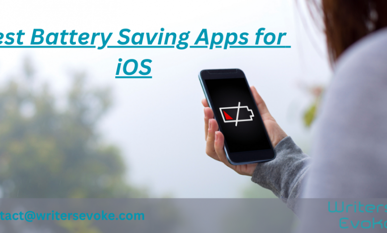 Battery Saving Apps for iOS