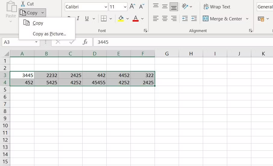 Add Screenshots to Your Excel